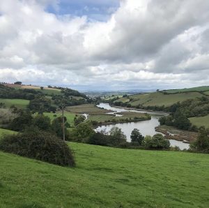 12km walk from Totnes to Dittisham for Redrow