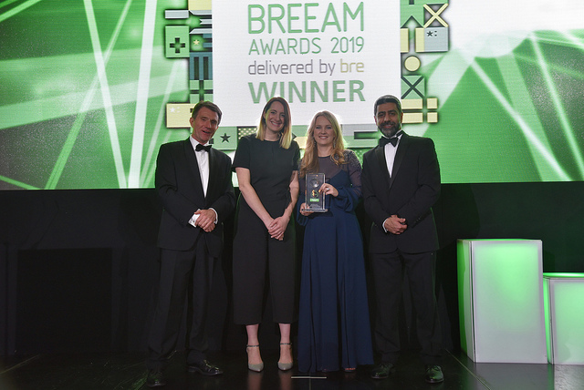 BREEAM Awards Winner Image with Lisa and Maxine